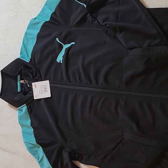 PUMA MEN'S CONTRAST JACKET SMALL - Picture 2 of 10